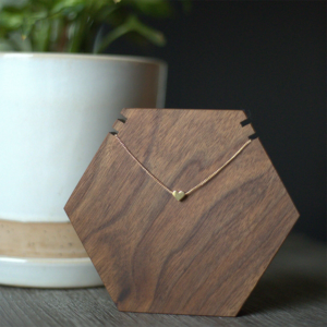 Stainless Steel Mini Heart Necklace